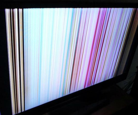 Телевизор в полосах не показывает | Вызов телемастера на дом в Пушкино